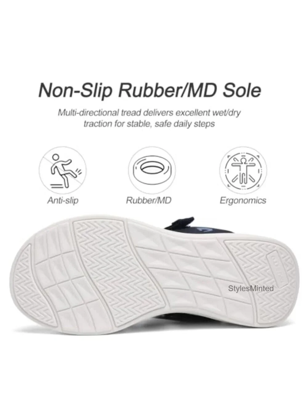 Women's Platform Walking Sandals with Adjustable Buckle - Athletic Wedge